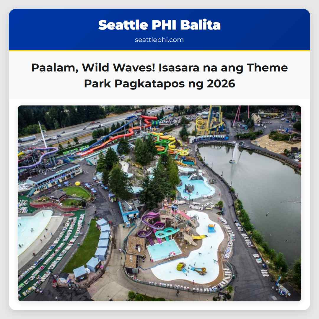 Paalam, Wild Waves! Isasara na ang Theme Park