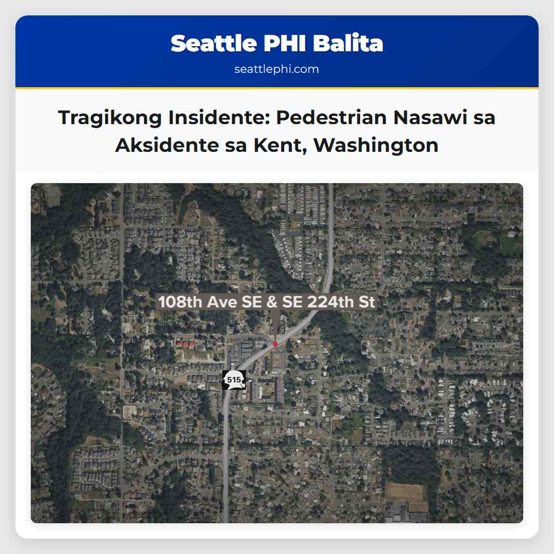 Tragikong Insidente: Pedestrian Nasawi sa