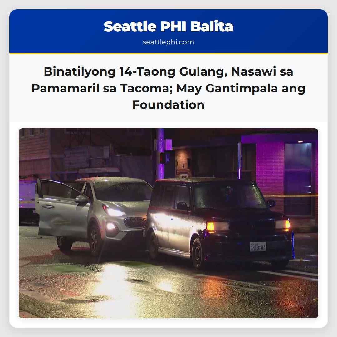Binatilyong 14-Taong Gulang, Nasawi sa Pamamaril