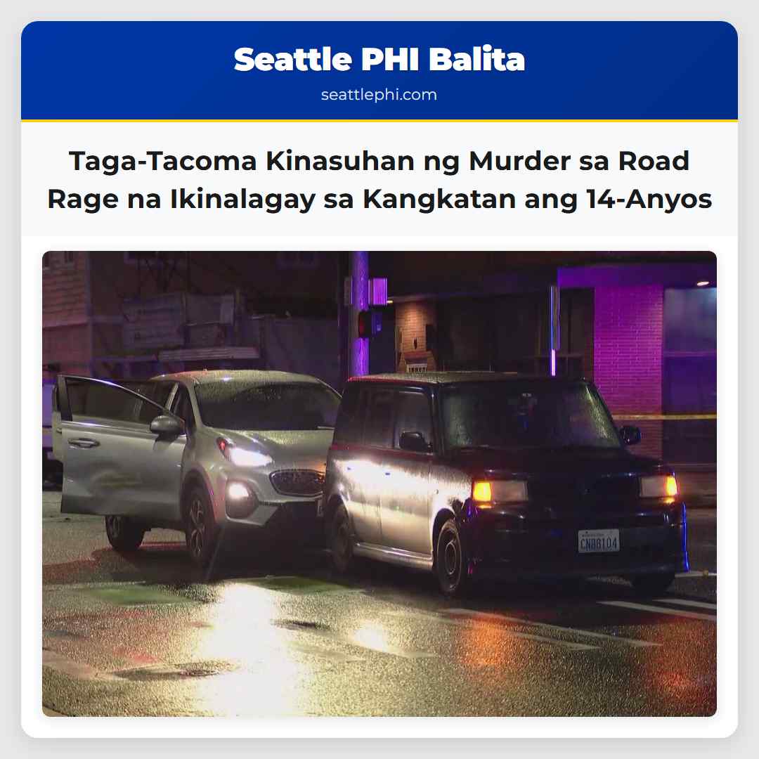 Taga-Tacoma Kinasuhan ng Murder sa Road Rage na