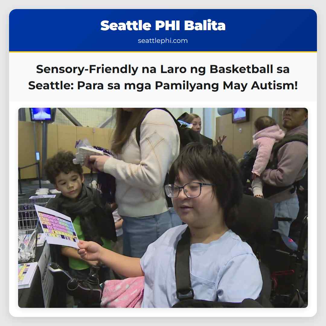Sensory-Friendly na Laro ng Basketball sa