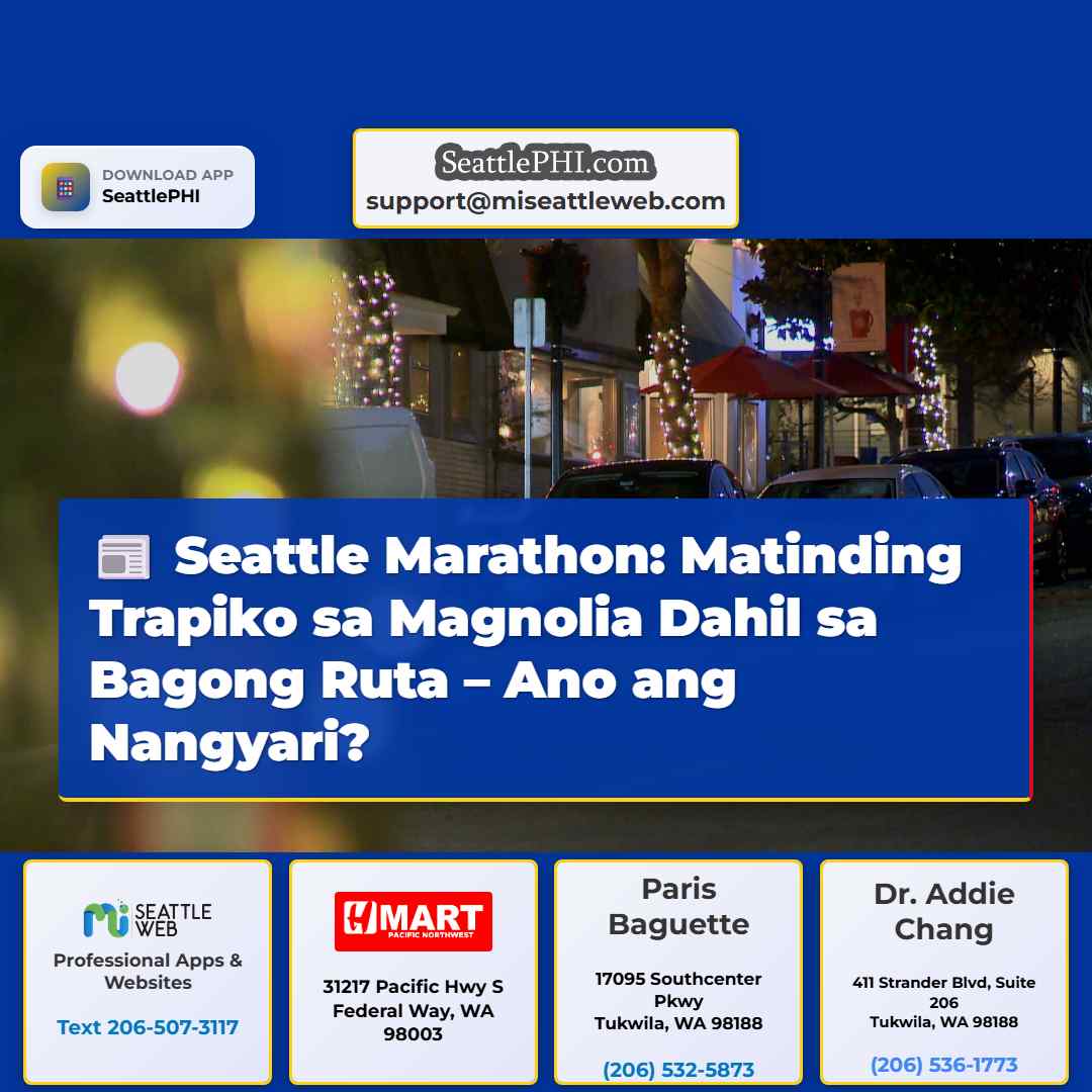 Pagbabago sa Ruta ng Seattle Marathon Nagdulot ng Matinding Trapiko sa Magnolia