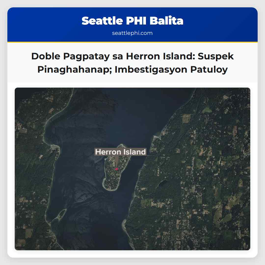 Doble Pagpatay sa Herron Island: Suspek