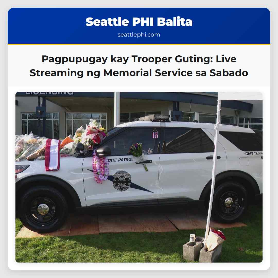 Pagpupugay kay Trooper Guting: Live Streaming ng