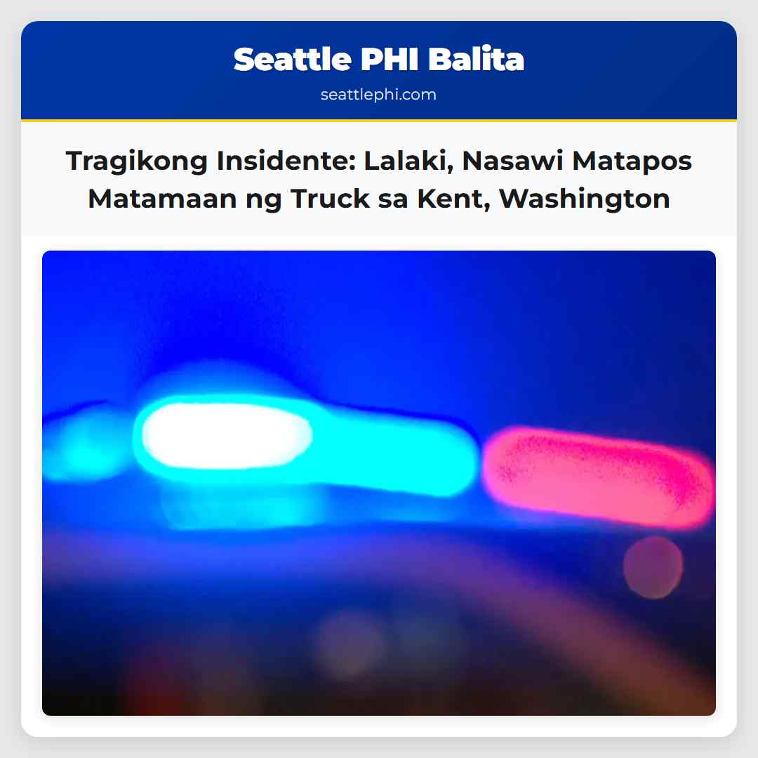 Tragikong Insidente: Lalaki, Nasawi Matapos