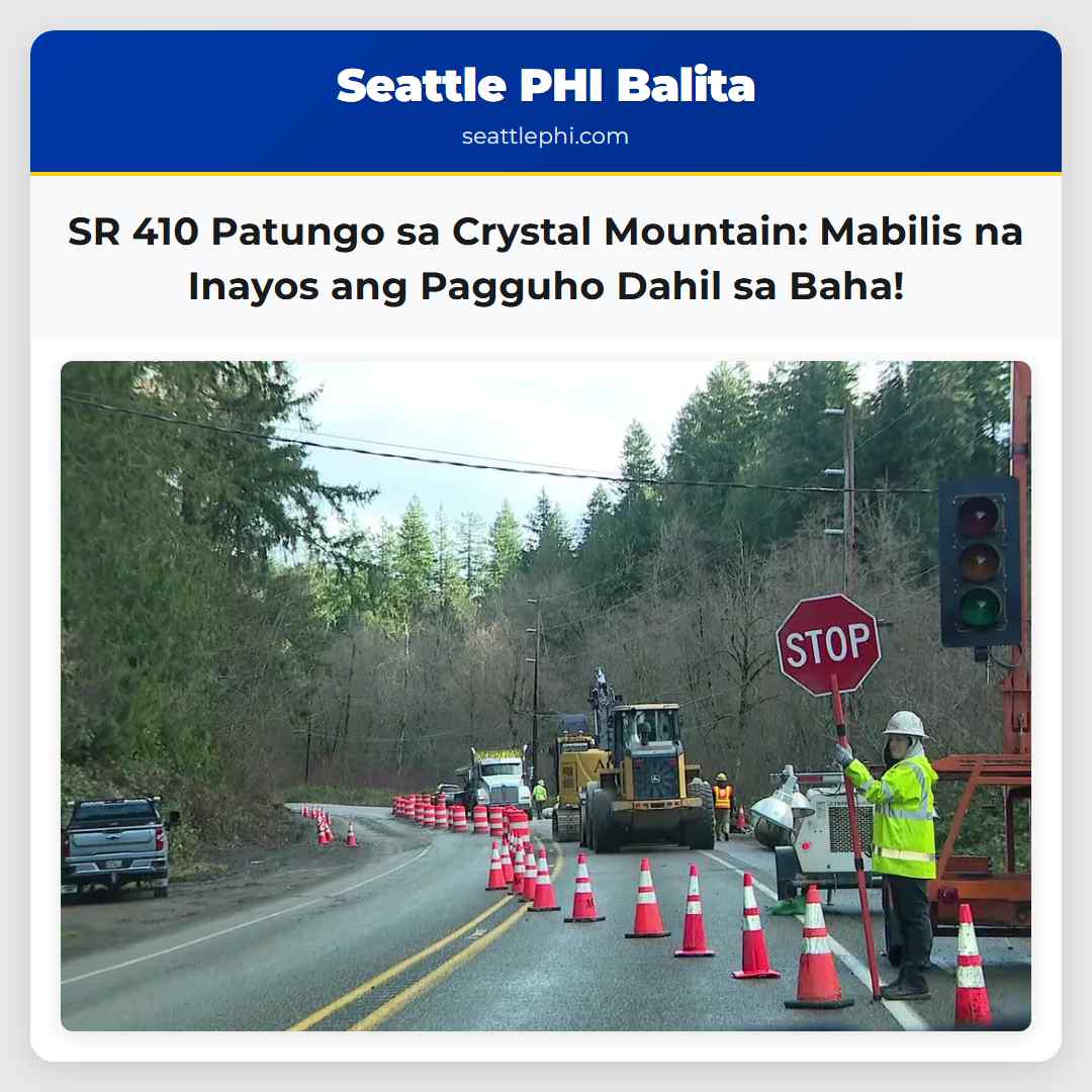 SR 410 Patungo sa Crystal Mountain: Mabilis na