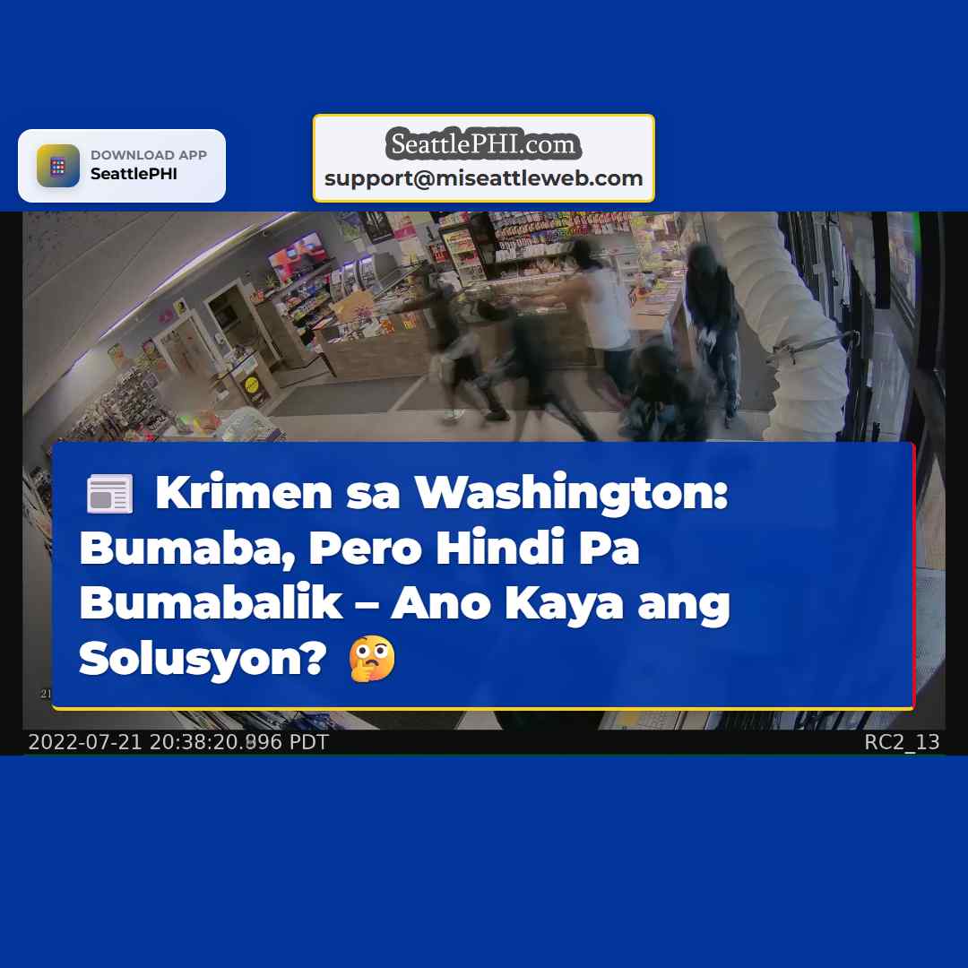 Krimen sa Washington Bumaba Ngunit Hindi Pa Bumabalik sa Dating Antas – Ano ang mga Dahilan?