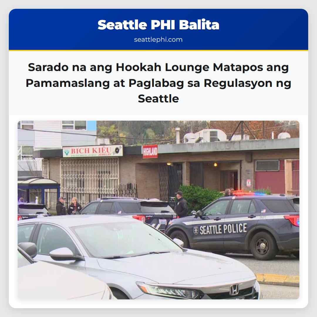 Sarado na ang Hookah Lounge Matapos ang
