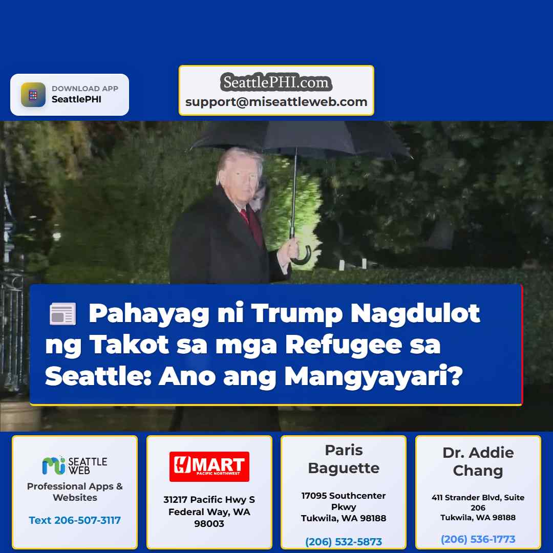 Pahayag ni Trump Nagdulot ng Pagkabahala sa Komunidad ng mga Refugee sa Seattle