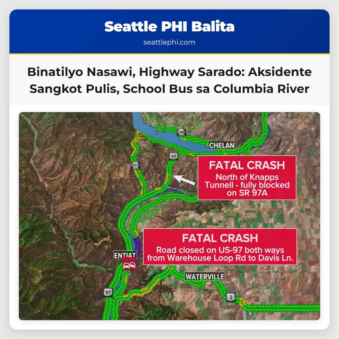 Binatilyo Nasawi, Highway Sarado: Aksidente