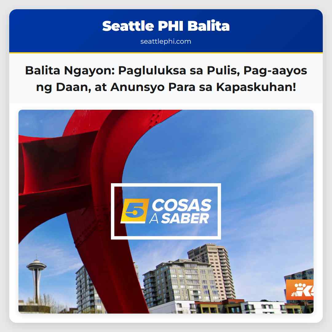 Balita Ngayon: Pagluluksa sa Pulis, Pag-aayos ng