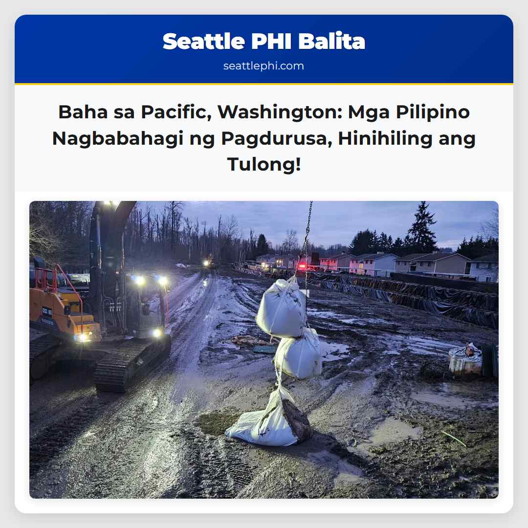 Baha sa Pacific, Washington: Mga Pilipino