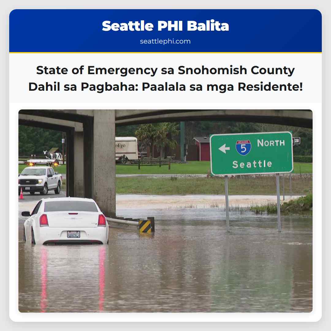 State of Emergency sa Snohomish County Dahil sa