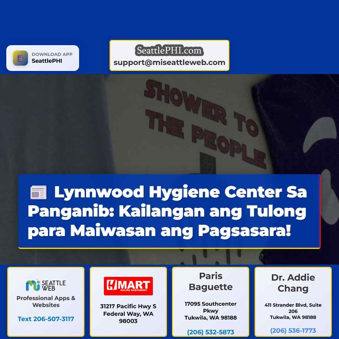 Sentro ng Kalinisan sa Lynnwood Nangangailangan ng Tulong para Maiwasan ang Pagsasara