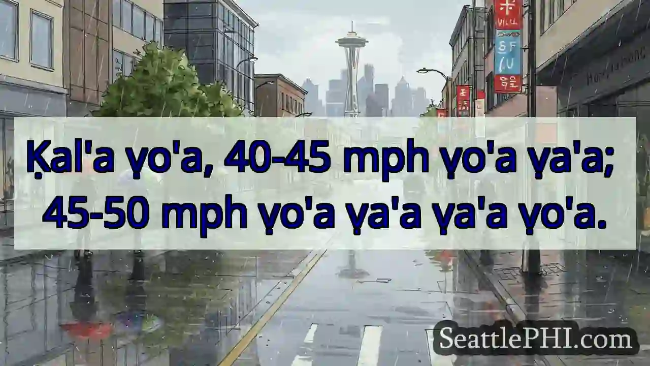ṿo&#039;a ṿa&#039;a: 40-50 mph