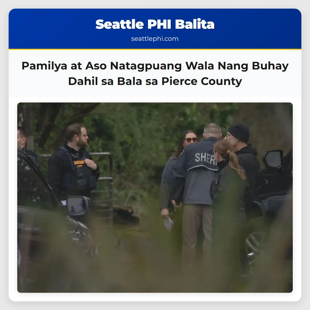 Pamilya at Aso Natagpuang Wala Nang Buhay Dahil