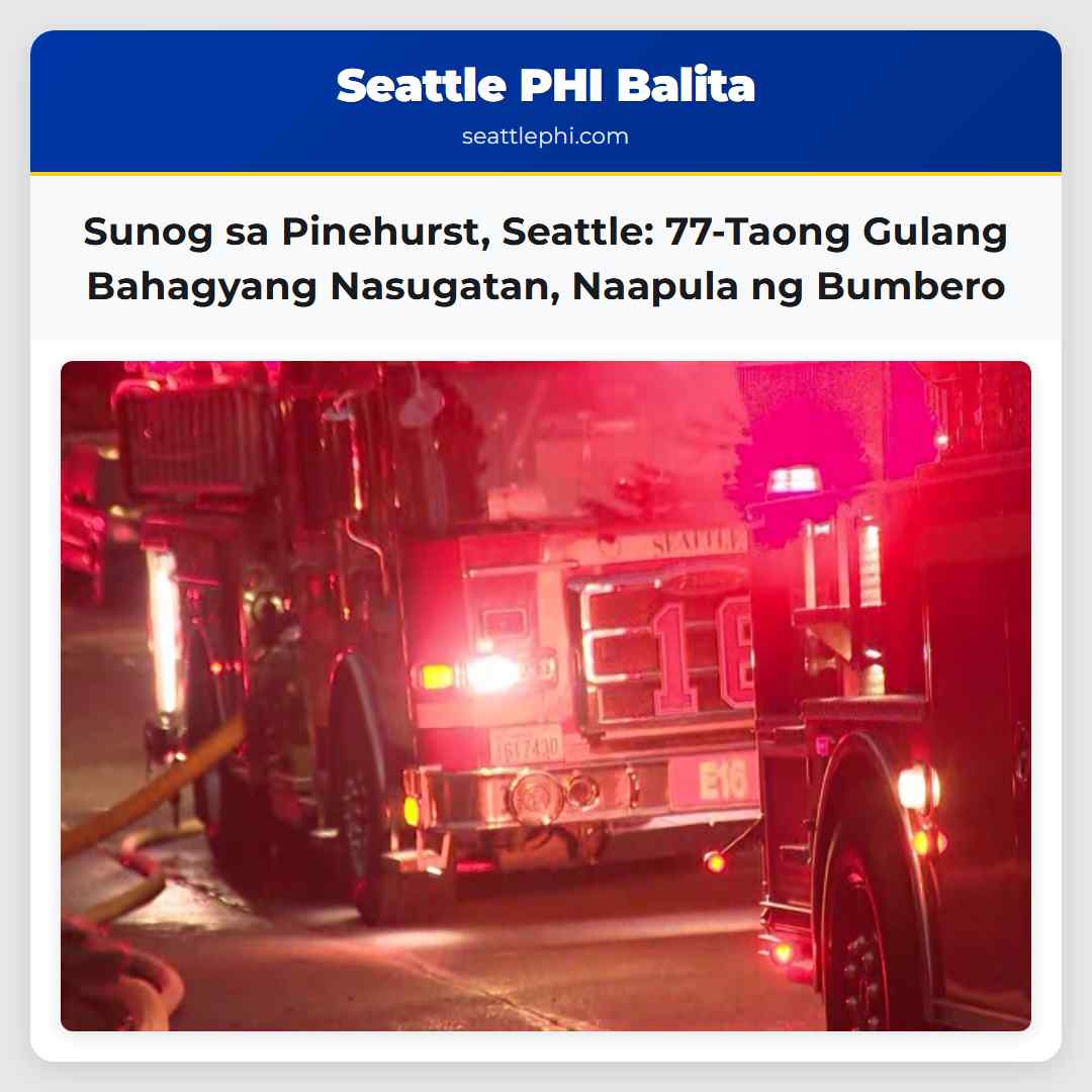 Sunog sa Pinehurst, Seattle: 77-Taong Gulang