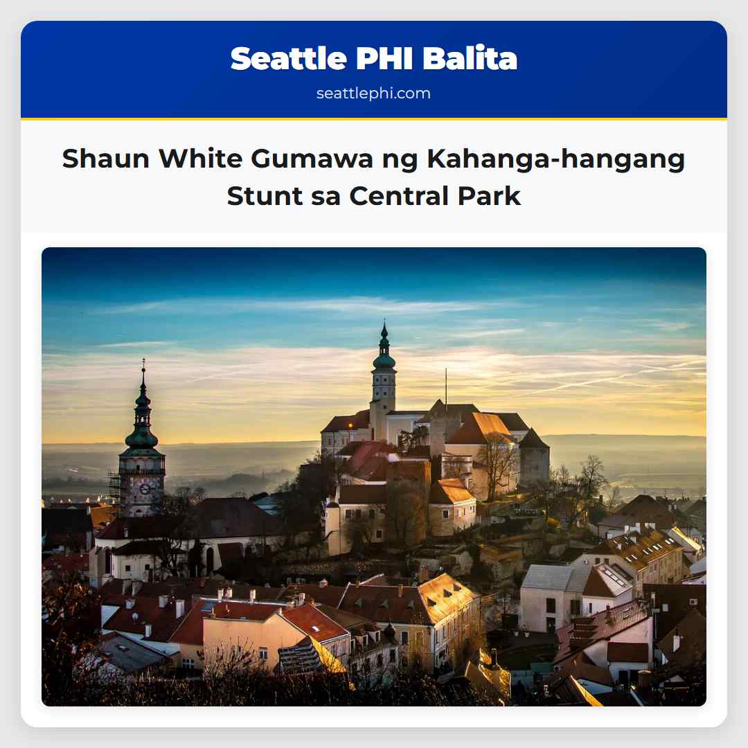 Shaun White Gumawa ng Kahanga-hangang Stunt sa