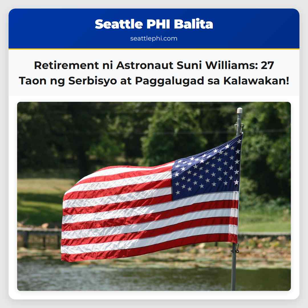 Retirement ni Astronaut Suni Williams: 27 Taon ng