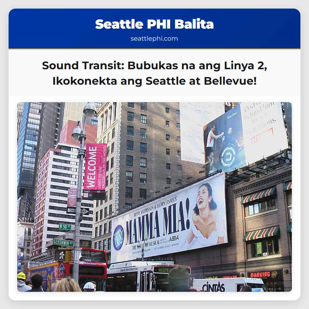 Sound Transit: Bubukas na ang Linya 2, Ikokonekta