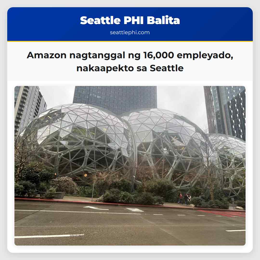 Amazon nagtanggal ng 16,000 empleyado, nakaapekto