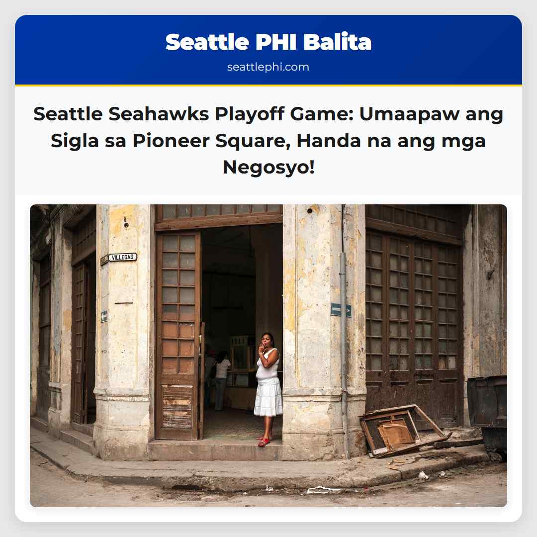 Seattle Seahawks Playoff Game: Umaapaw ang Sigla