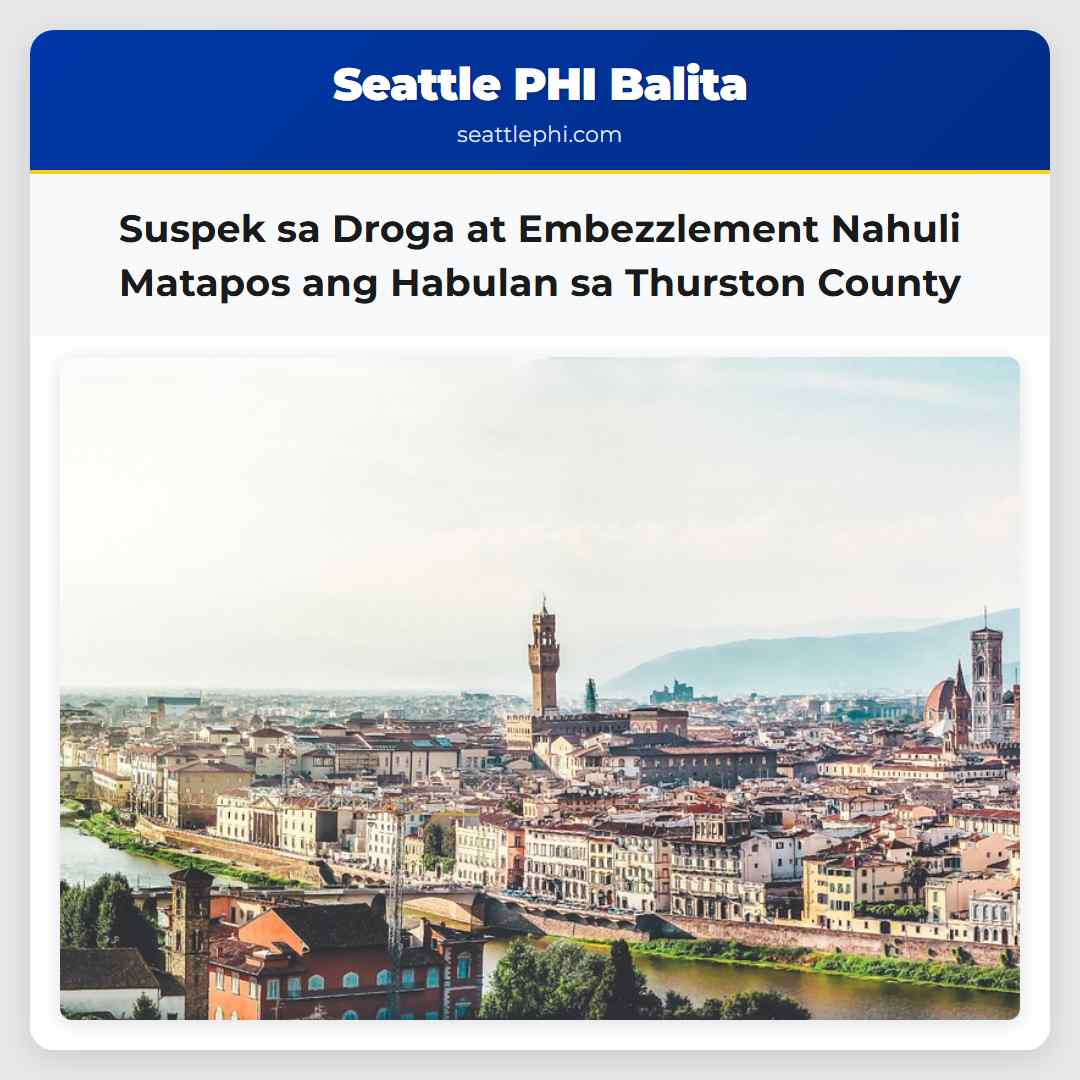 Suspek sa Droga at Embezzlement Nahuli Matapos