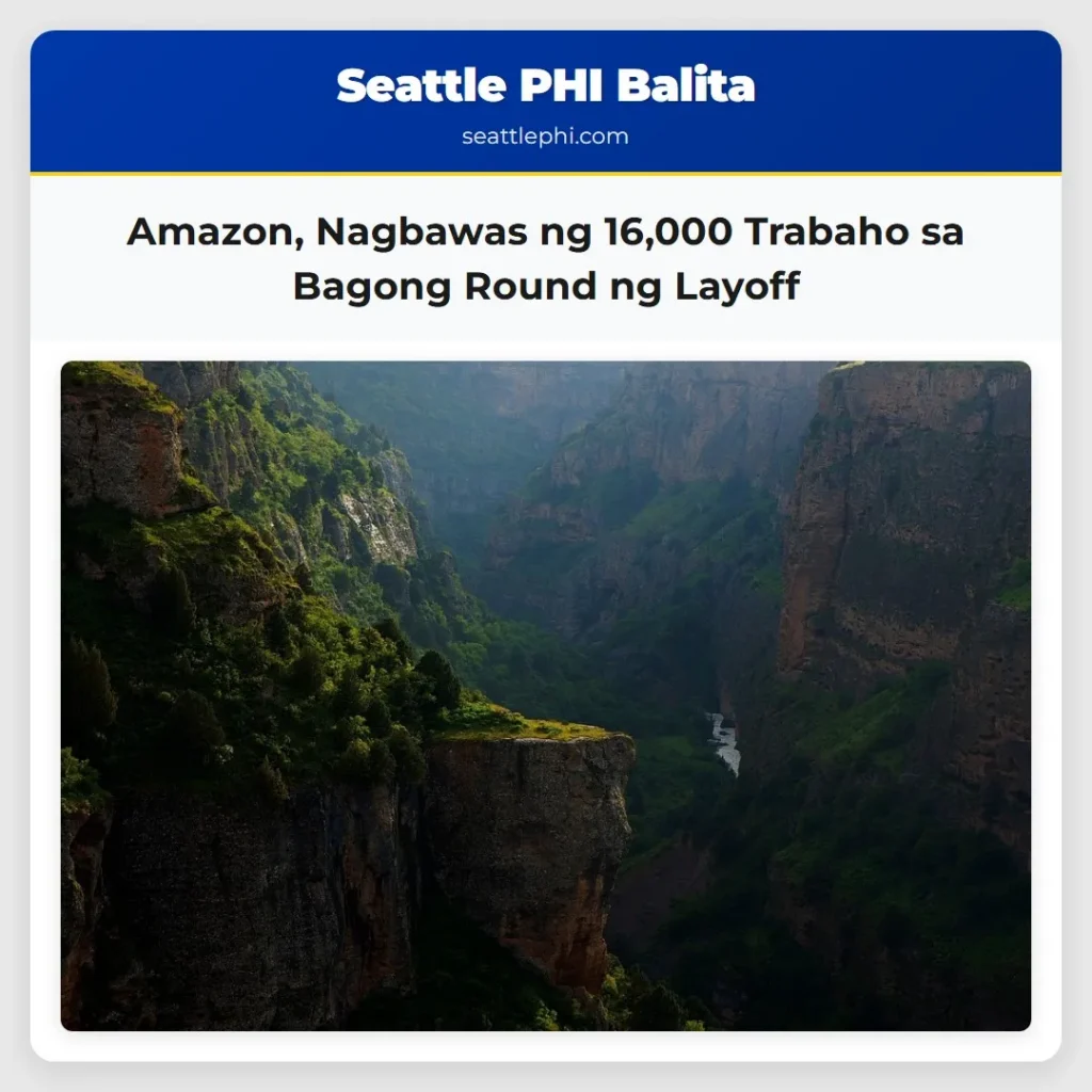 Amazon, Nagbawas ng 16,000 Trabaho sa Bagong