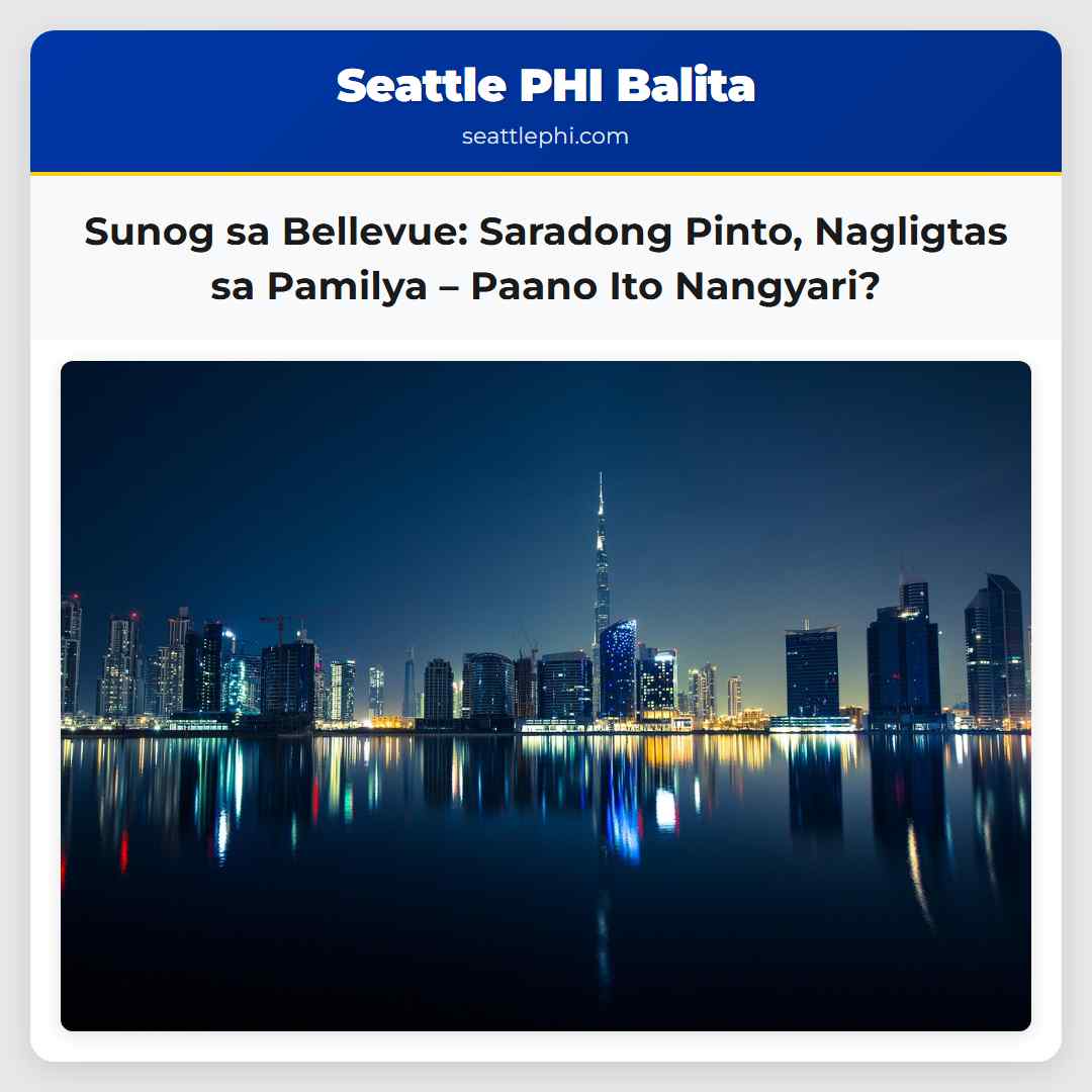 Sunog sa Bellevue: Saradong Pinto, Nagligtas sa