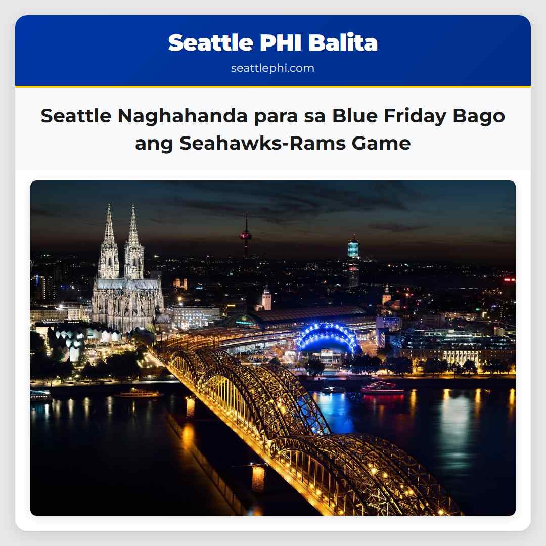 Seattle Naghahanda para sa Blue Friday Bago ang
