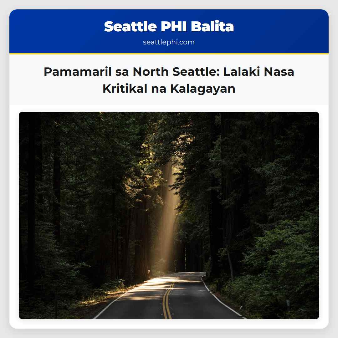 Pamamaril sa North Seattle: Lalaki Nasa Kritikal