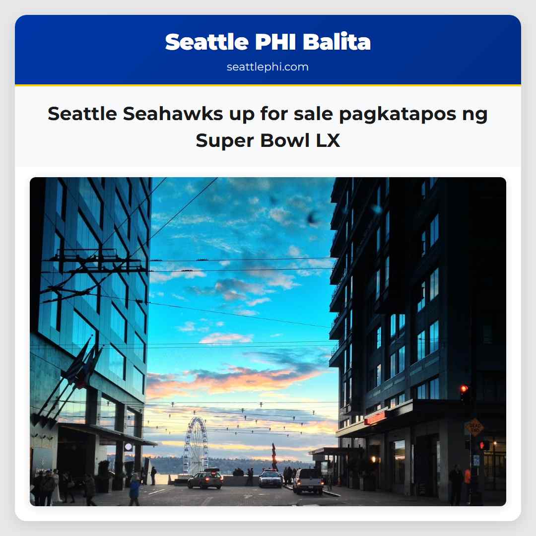 Seattle Seahawks up for sale pagkatapos ng Super