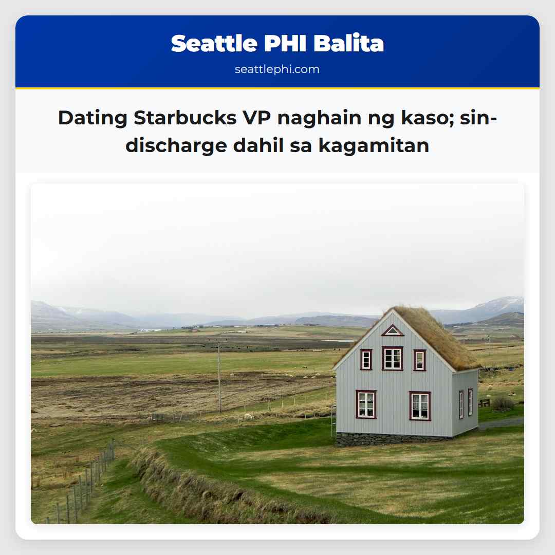 Dating Starbucks VP naghain ng kaso;