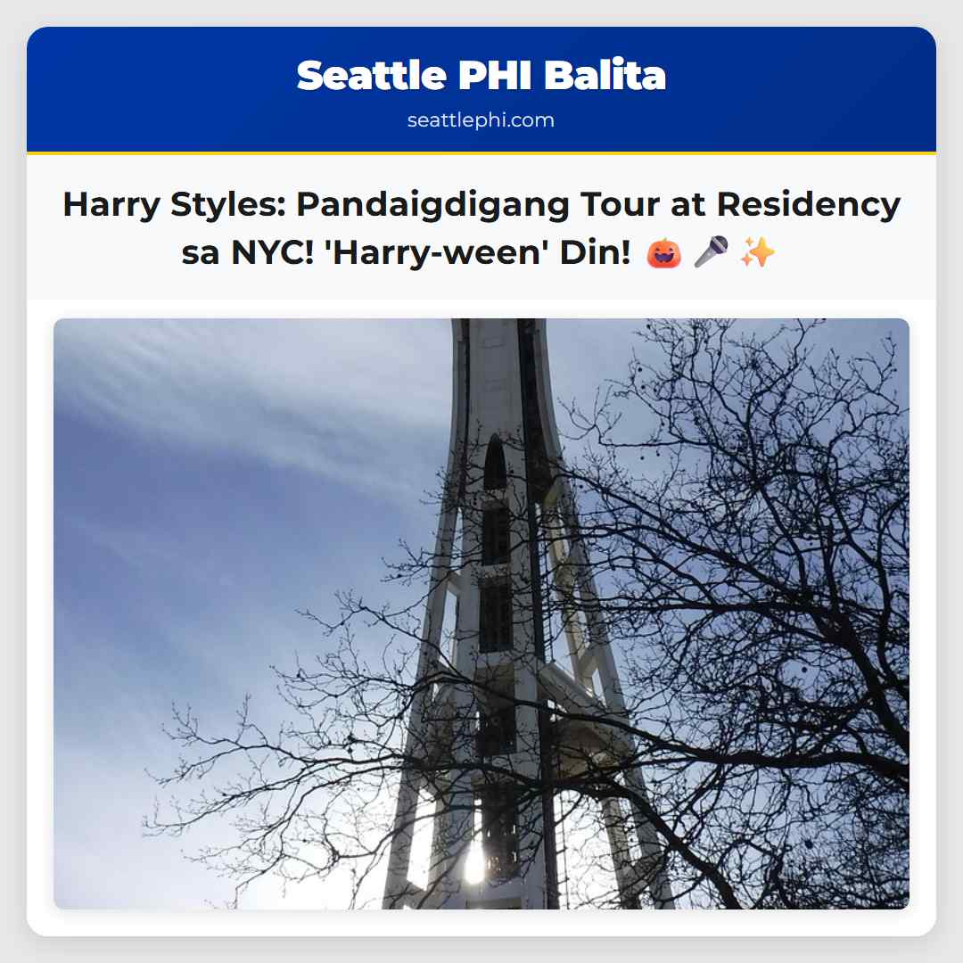 Harry Styles: Pandaigdigang Tour at Residency sa
