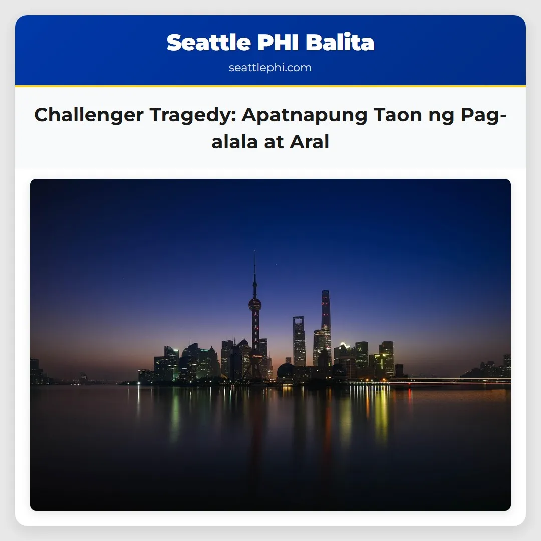Challenger Tragedy: Apatnapung Taon ng Pag-alala