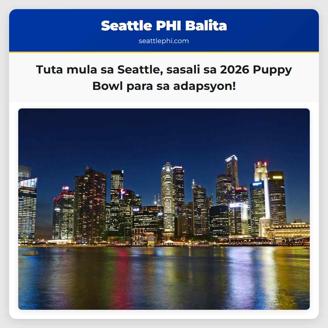 Tuta mula sa Seattle, sasali sa 2026 Puppy Bowl
