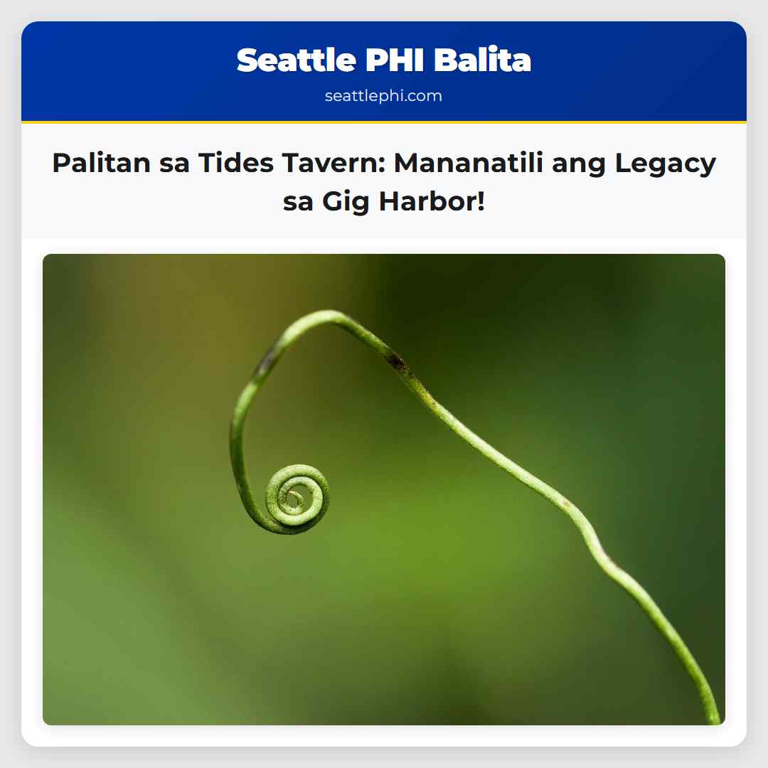 Palitan ng Pagmamay-ari sa Sikat na Tides Tavern sa Gig Harbor