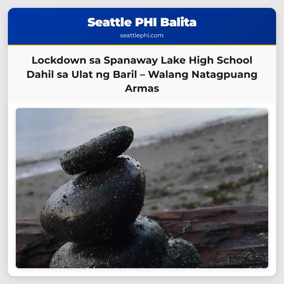 Lockdown sa Spanaway Lake High School Dahil sa