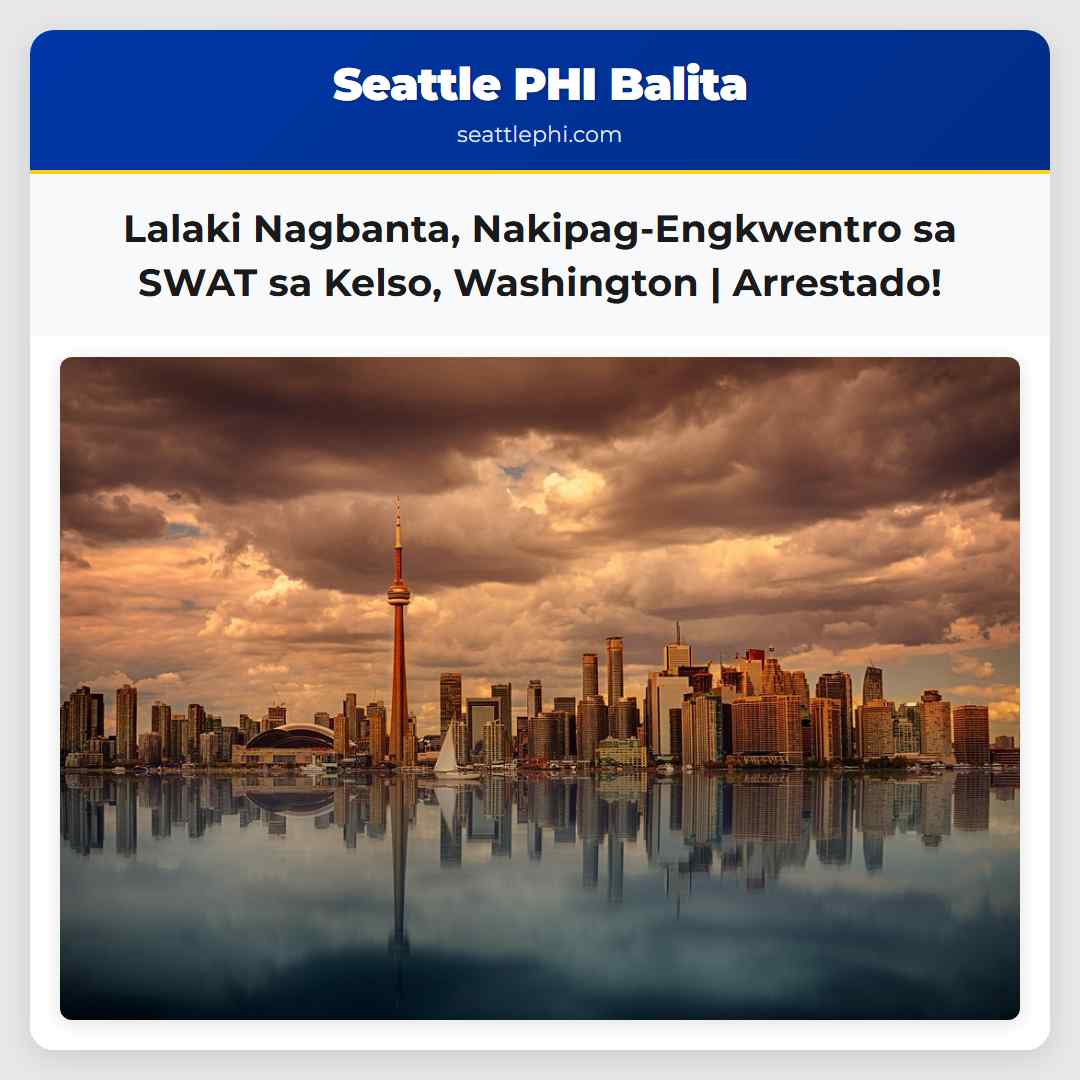 Lalaki Nagbanta, Nakipag-Engkwentro sa SWAT sa