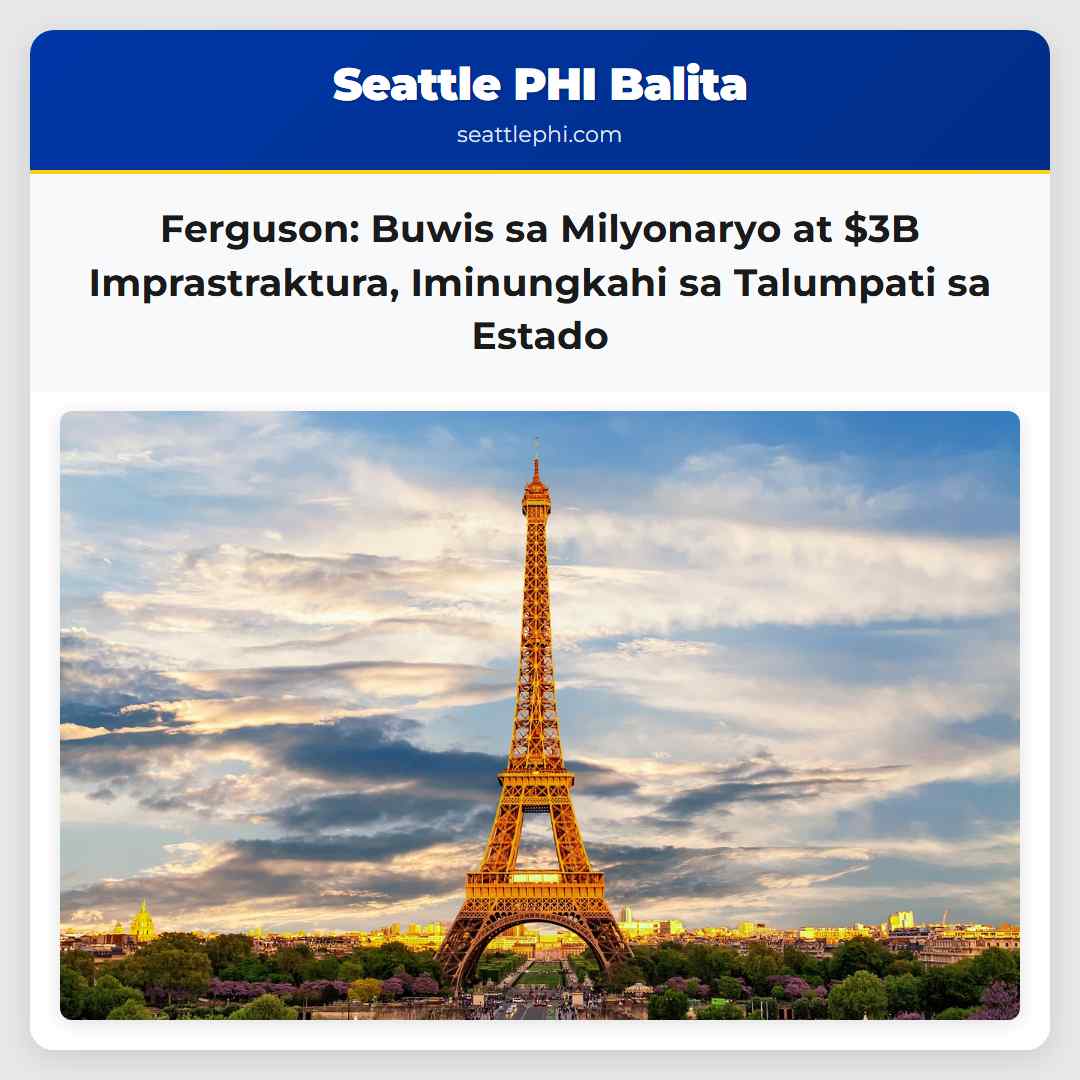 Ferguson: Buwis sa Milyonaryo at $3B