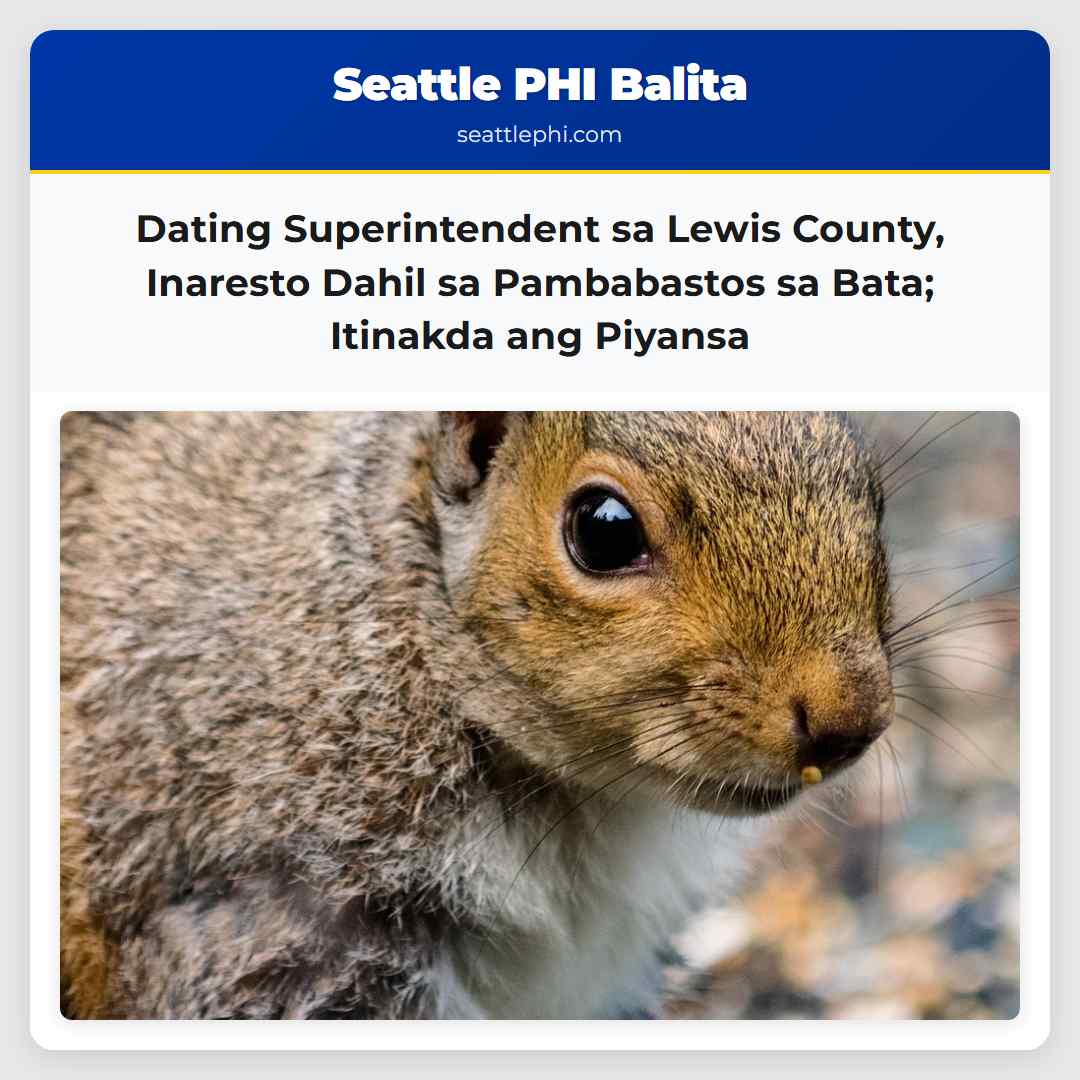 Itinakda ang Piyansa para sa Dating Superintendent ng Lewis County sa Kaso ng Pambabastos sa Bata