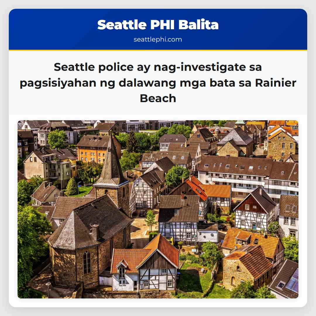 Seattle police ay nag-investigate sa pagsisiyahan