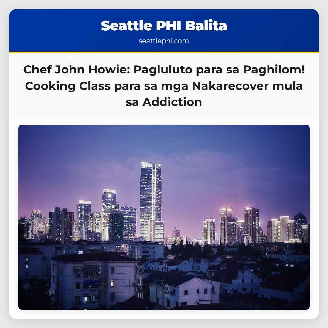 Chef John Howie: Pagluluto para sa Paghilom!