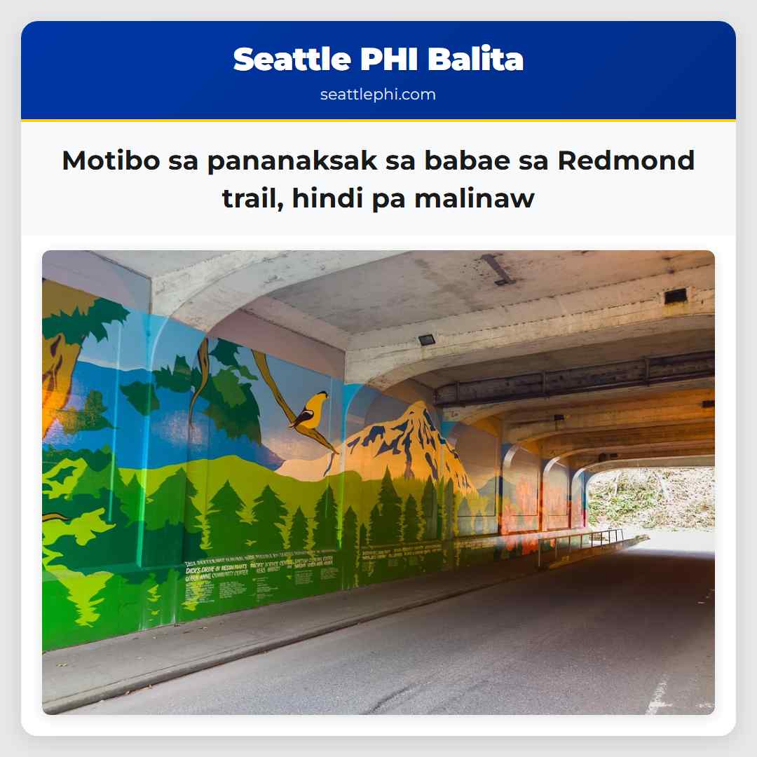 Motibo sa pananaksak sa babae sa Redmond trail,