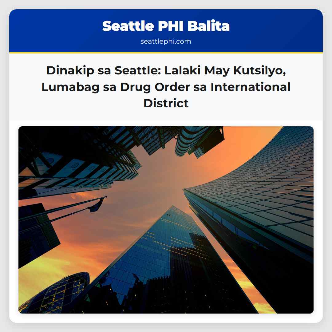 Dinakip sa Seattle: Lalaki May Kutsilyo, Lumabag