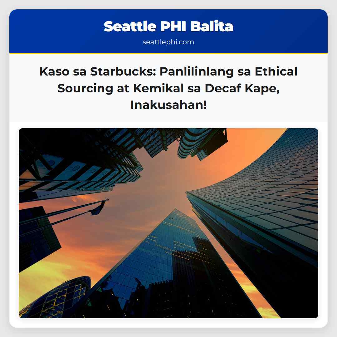 Kaso sa Starbucks: Panlilinlang sa Ethical