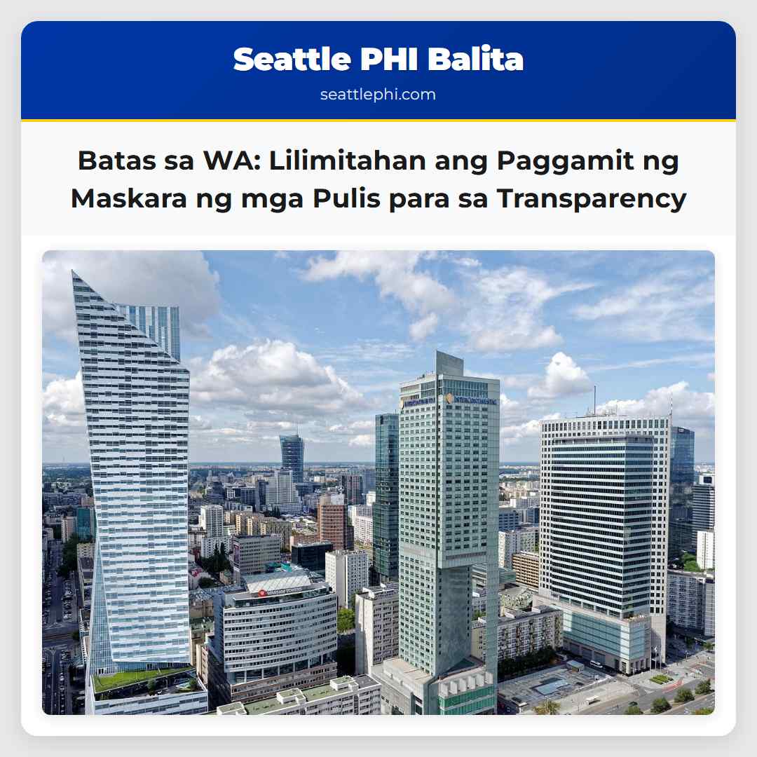 Batas sa WA: Lilimitahan ang Paggamit ng Maskara