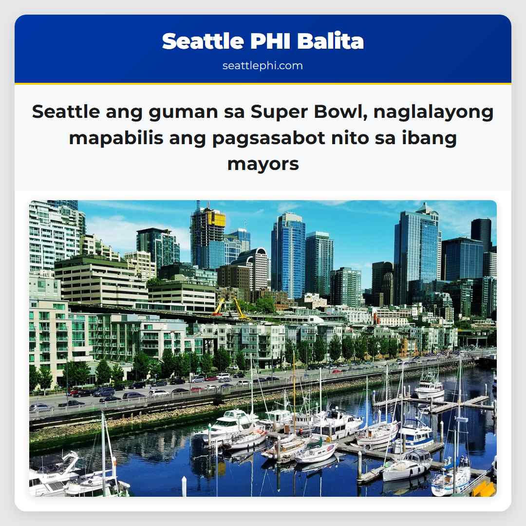 Seattle ang guman sa Super Bowl, naglalayong