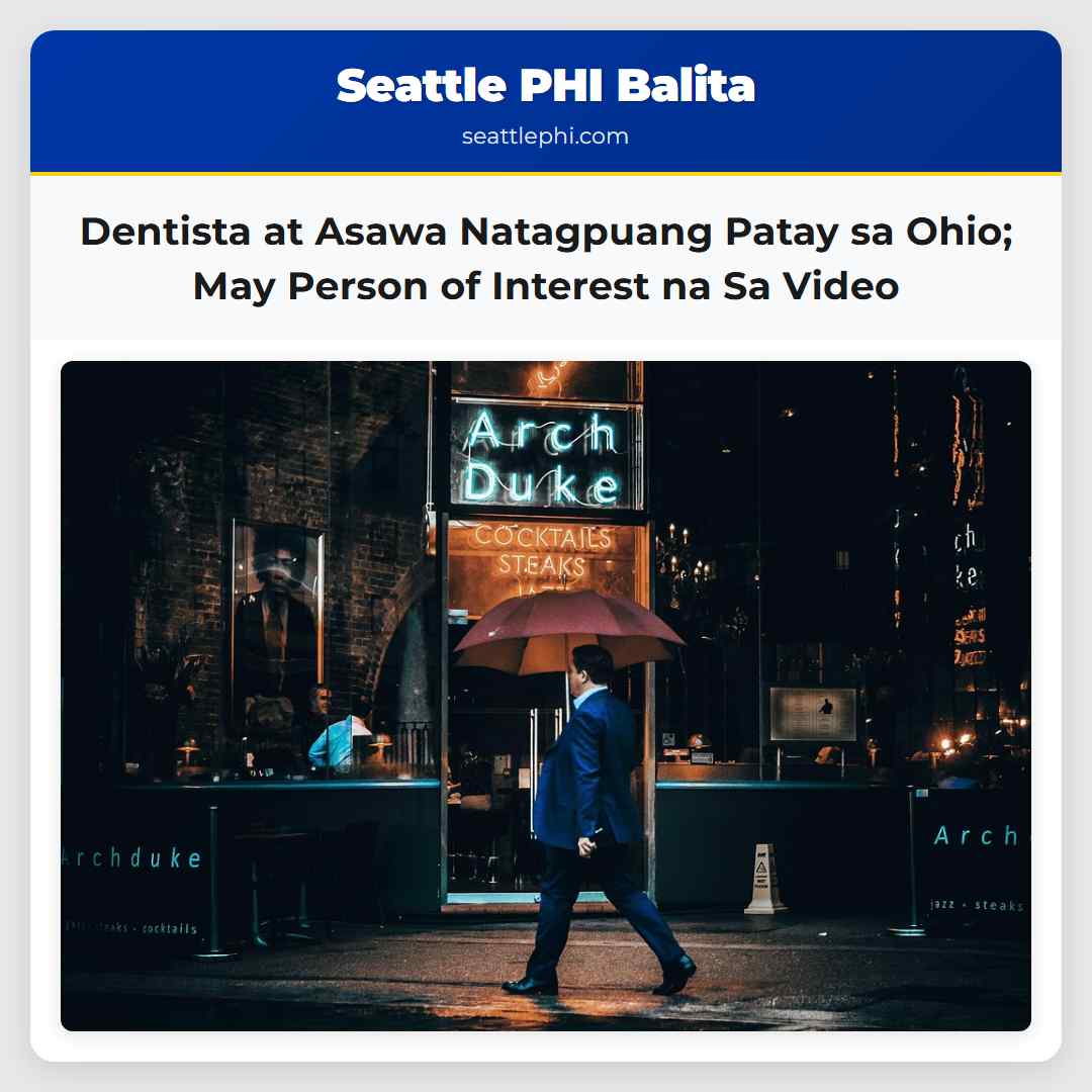 Dentista at Asawa Natagpuang Patay sa Ohio; May