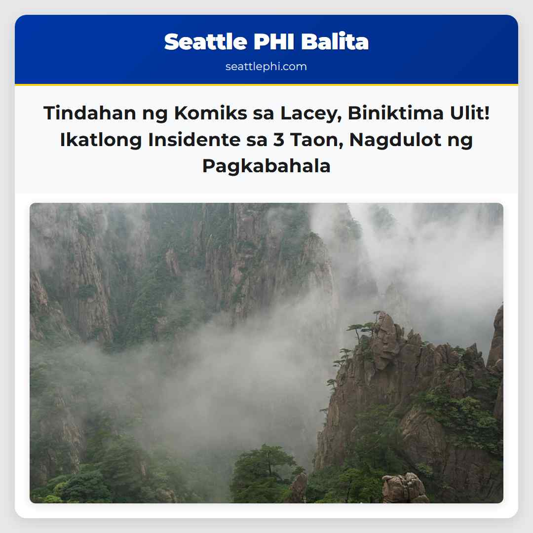 Tindahan ng Komiks sa Lacey, Biniktima Ulit!